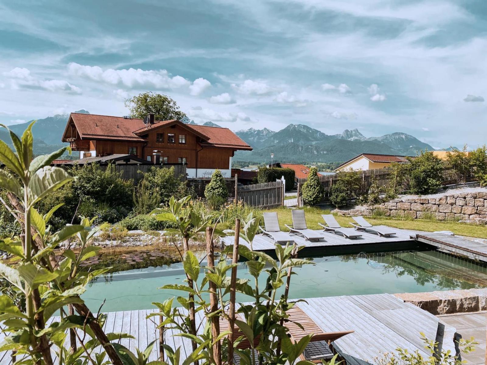 Biohotel Eggensberger ฟุสเซ่น ภายนอก รูปภาพ